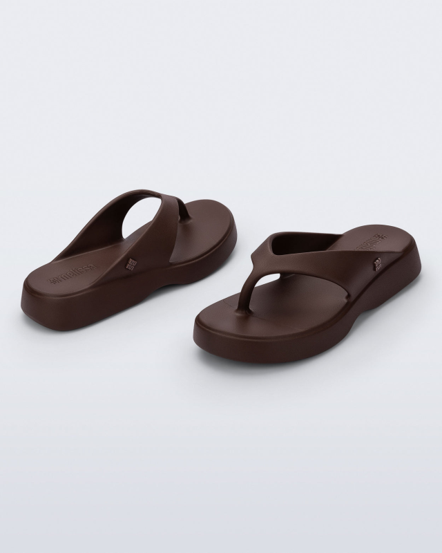 MELISSA FREE THONG LOW  BRONZE