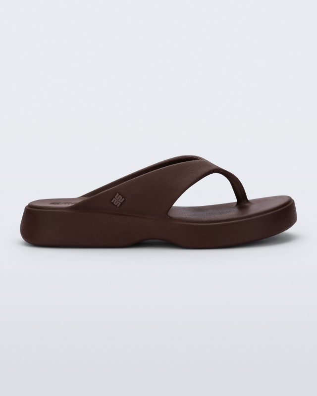 MELISSA FREE THONG LOW  BRONZE