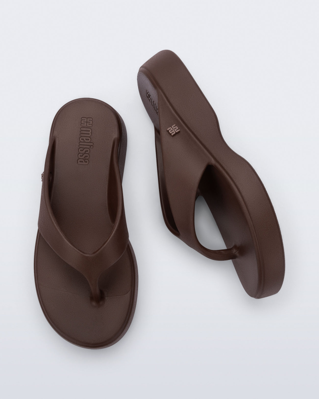 MELISSA FREE THONG LOW  BRONZE