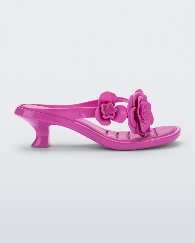 MELISSA KITTEN HEEL PETALS  LILAC