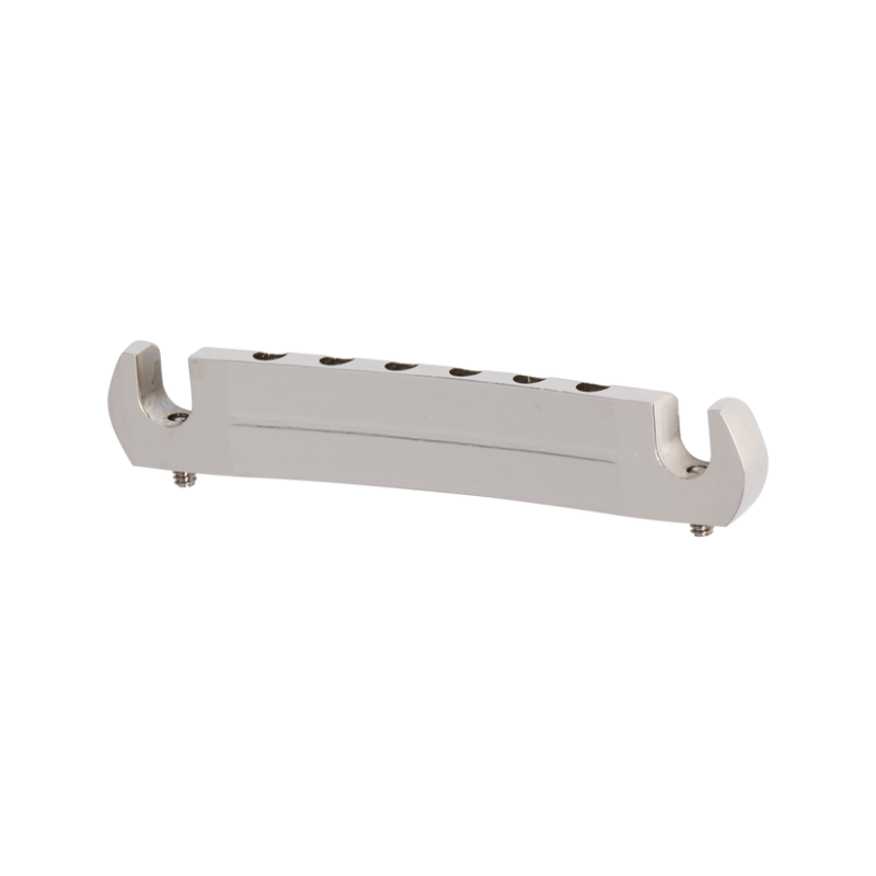 GIBSON HISTORIC REISSUE WRAPAROUND TAILPIECE WITH STUDS & INSERTS, NICKEL, EXCLUSIVE