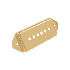 GIBSON P-90 / P-100 DOGEAR PICKUP COVER, CREAM