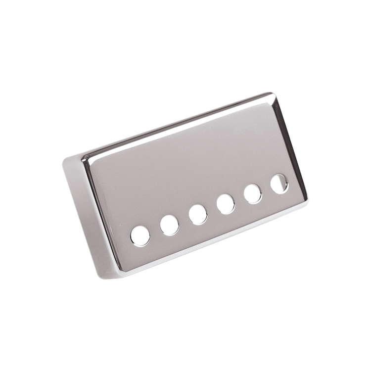 GIBSON HUMBUCKER PICKUP COVER, TREBLE, NICKEL