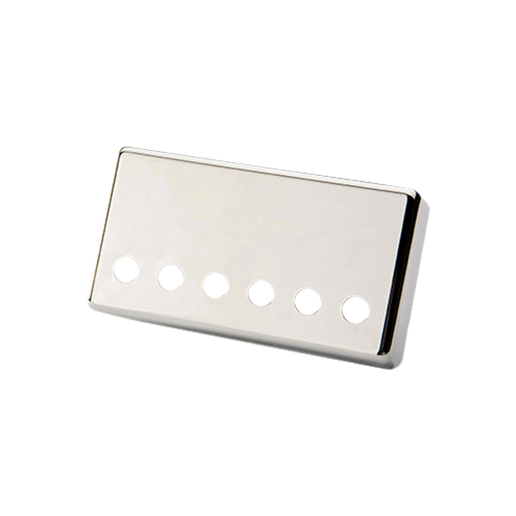 GIBSON HUMBUCKER PICKUP COVER, TREBLE, NICKEL
