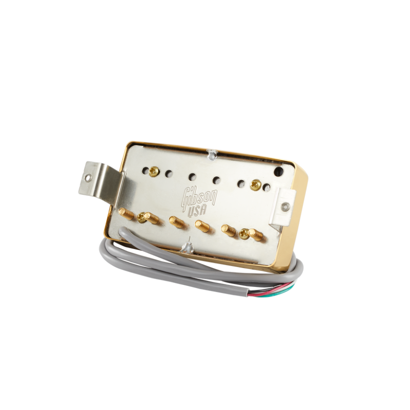 GIBSON 498T HOT ALNICO PICKUP, TREBLE, GOLD