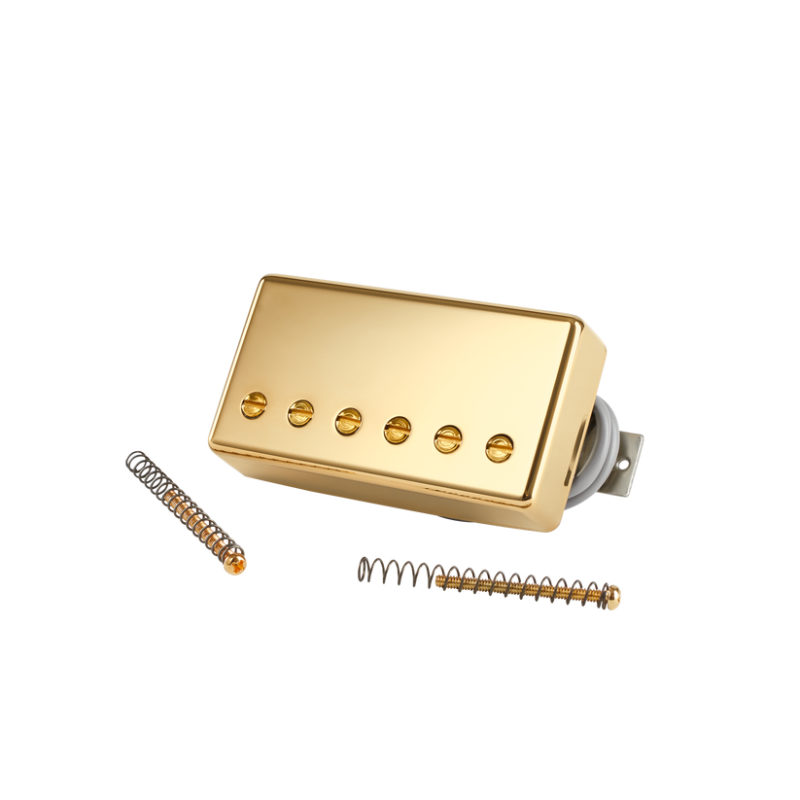 GIBSON 498T HOT ALNICO PICKUP, TREBLE, GOLD