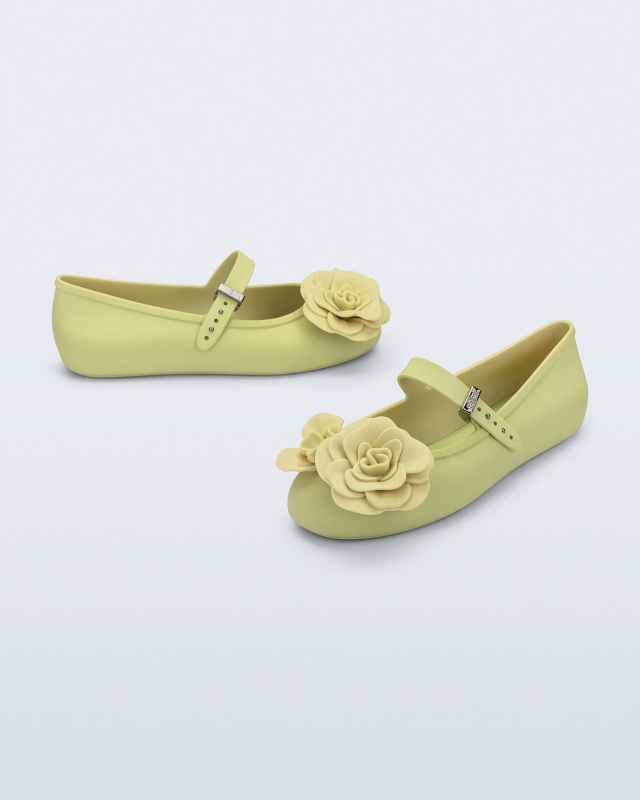 MELISSA SOFT BALLERINA PETALS  GREEN