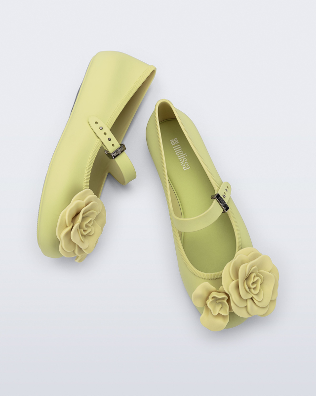 MELISSA SOFT BALLERINA PETALS  GREEN