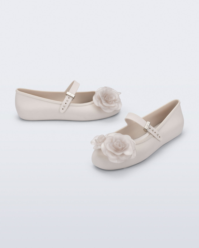 MELISSA SOFT BALLERINA PETALS  BEIGE