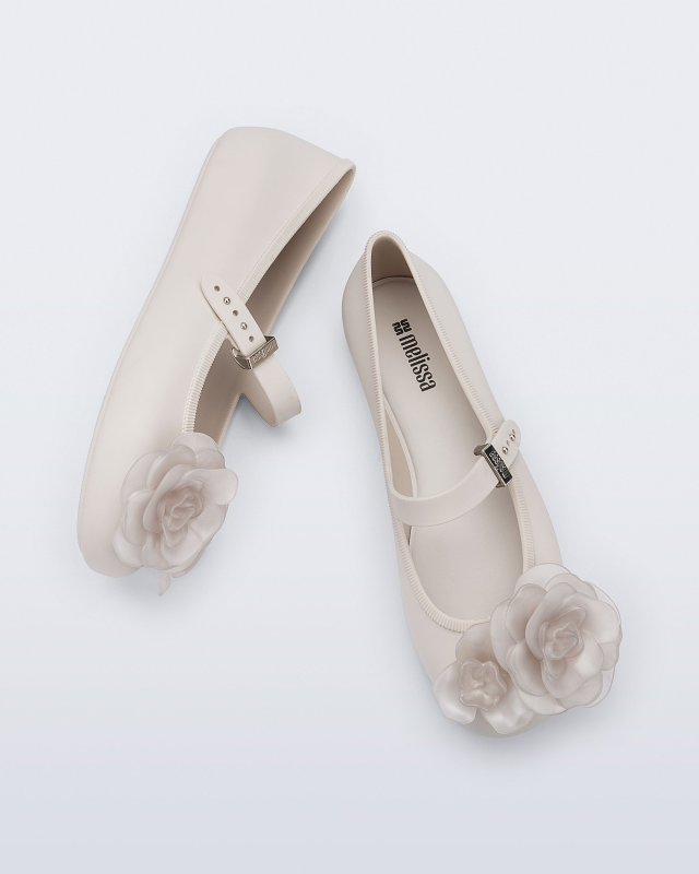 MELISSA SOFT BALLERINA PETALS  BEIGE