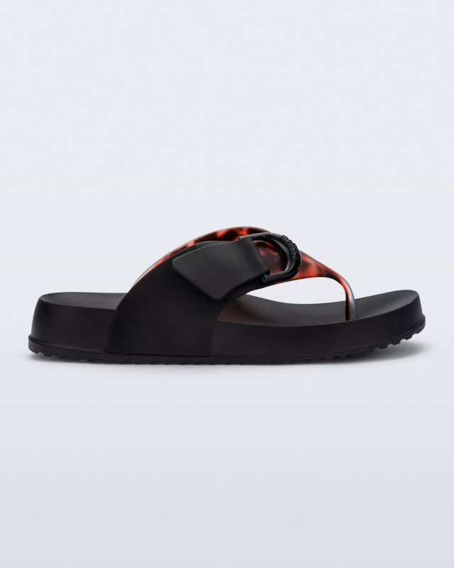 MELISSA COZY THONG  BLACK