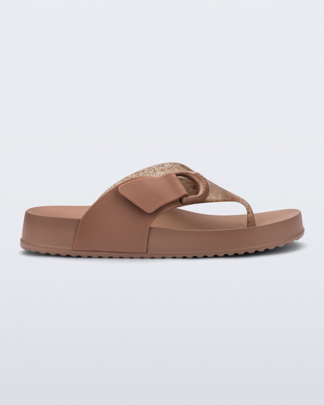 MELISSA COZY THONG  BROWN