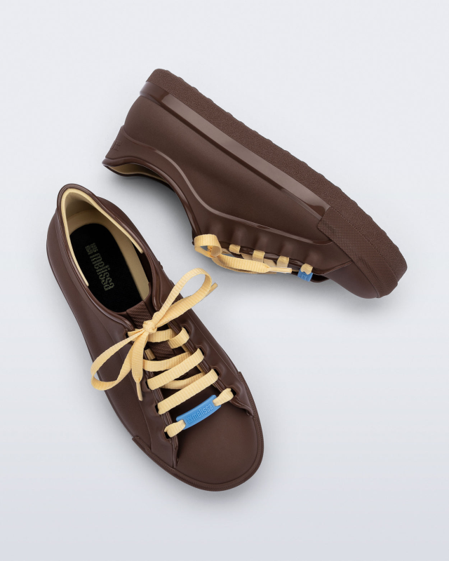 MELISSA WOW SNEAKER  BROWN