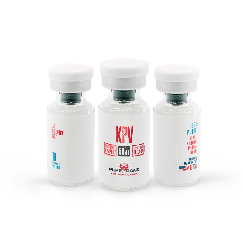 PURERAWZ KPV (LYSINE-PROLINE-VALINE) PEPTIDE 10MQ