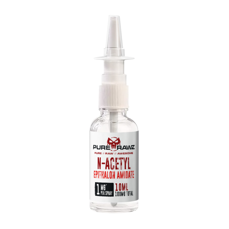 PURERAWZ N-ACETYL EPITHALON AMIDATE NASAL SPRAY 1MQ PER SPRAY =100MQ TOTAL