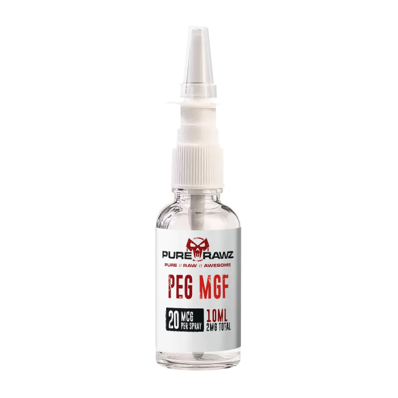 PURERAWZ PEG MGF NASAL SPRAY 20MCQ PER SPRAY/2MQ