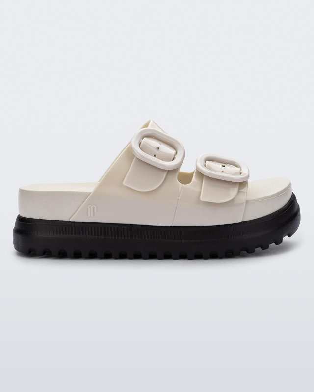 MELISSA COZY PLATFORM  BEIGE/BLACK
