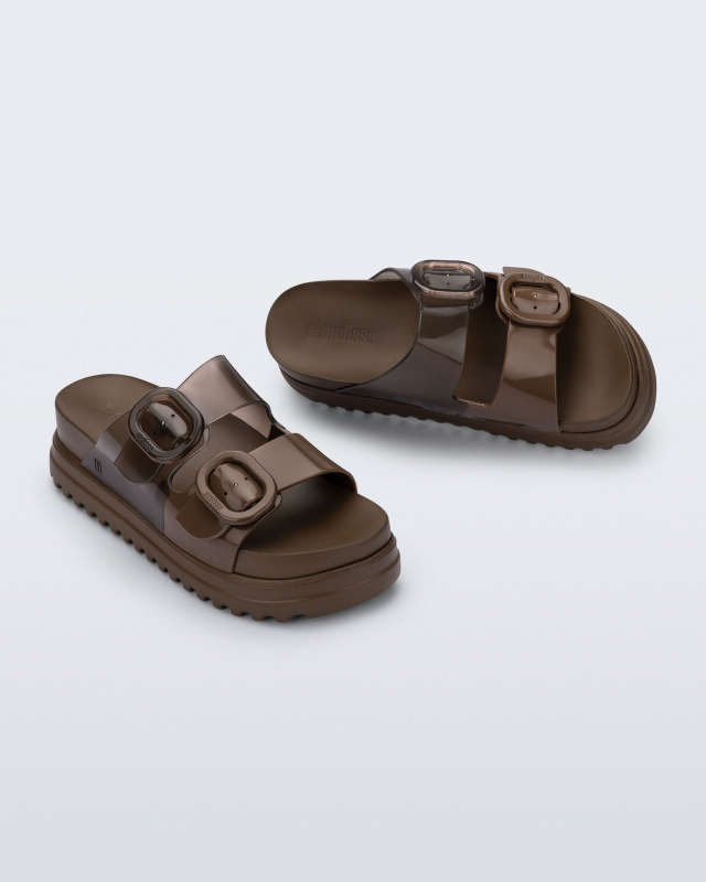 MELISSA COZY PLATFORM  BROWN