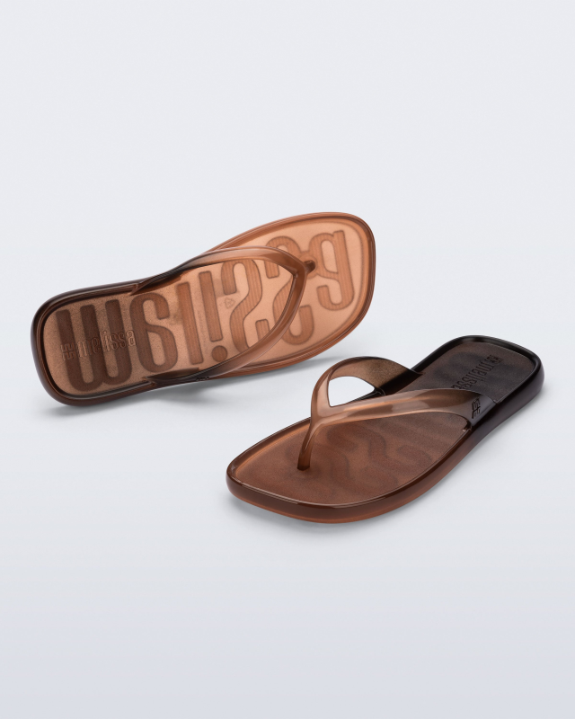 MELISSA BEACHWEAR  BROWN/BLACK