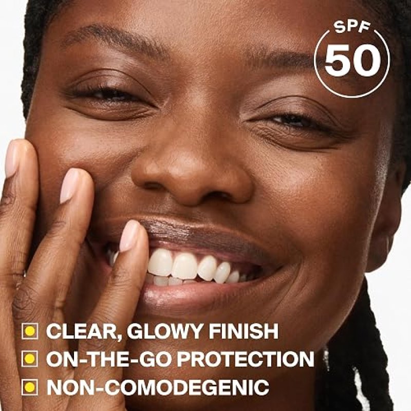SUPERGOOP! GLOW STICK SPF 50 PA DRY OIL SUNSCREEN FOR FACE BODY HYDRATING, TRAVEL-FRIENDLY