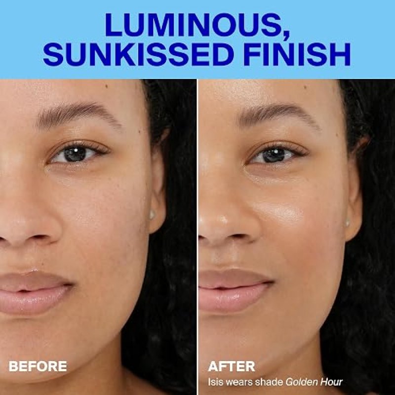 SUPERGOOP! GLOWSCREEN SPF 40 TINTED SUNSCREEN PRIMER WITH BLUE LIGHT FILTER HYDRATING VITAMINS