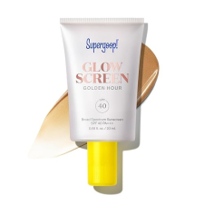 SUPERGOOP! GLOWSCREEN SPF 40 TINTED SUNSCREEN PRIMER WITH HYALURONIC ACID BLUE LIGHT FILTER