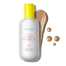 SUPERGOOP! GLOWSCREEN SOFT-RADIANCE DROPS SPF 40 ILLUMINATES, SMOOTHS BLURS PORES, 1.7 FL OZ