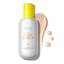 SUPERGOOP! GLOWSCREEN SOFT-RADIANCE DROPS SPF 40 MINERAL SUNSCREEN 1.7OZ FOR ALL SKIN TYPES