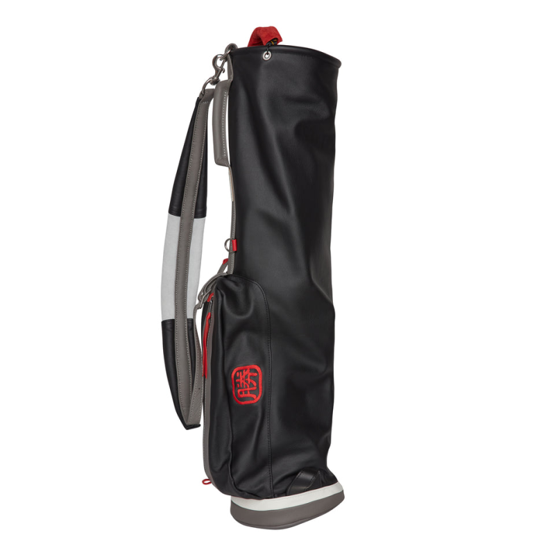 MIURA KAICHO MACKENZIE ORIGINAL WALKER BAG  LEATHER  BLACK