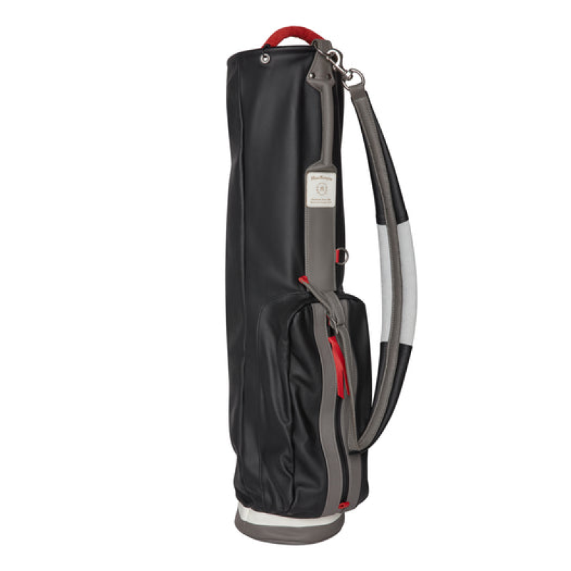 MIURA KAICHO MACKENZIE ORIGINAL WALKER BAG  LEATHER  BLACK