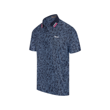 MIURA WOODY TECH PIQUE POLO  TWILIGHT