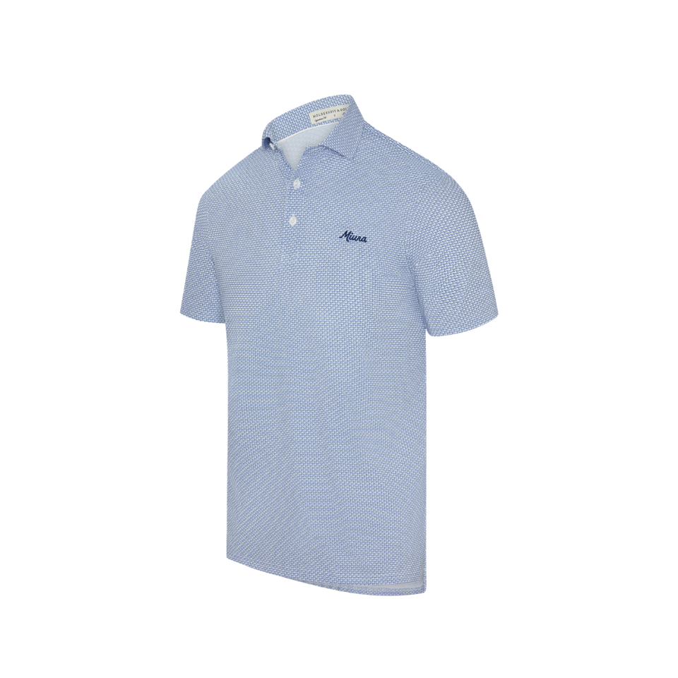 MIURA  MAIDSTONE BLUE HANOVER POLO  MAIDSTONE BLUE