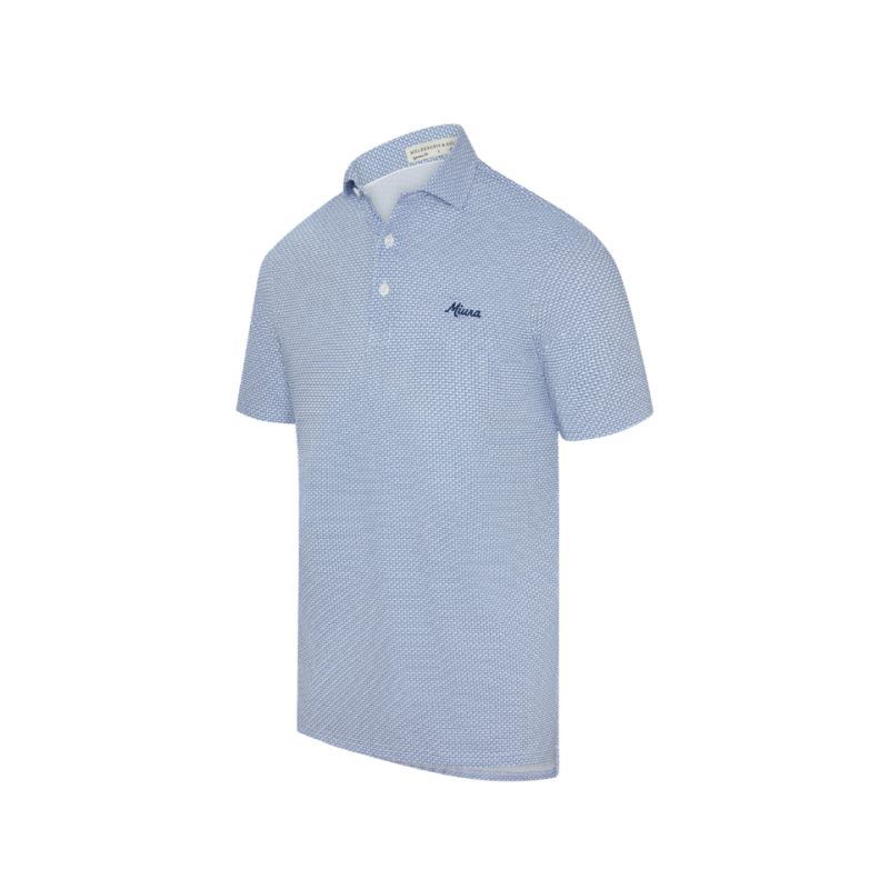 MIURA  MAIDSTONE BLUE HANOVER POLO  MAIDSTONE BLUE