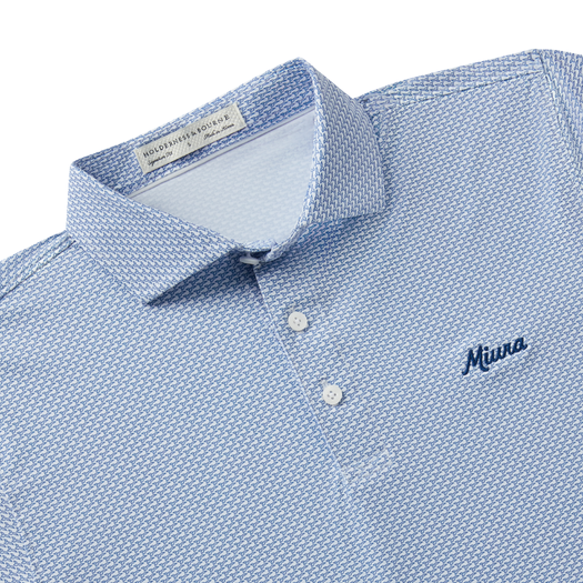 MIURA  MAIDSTONE BLUE HANOVER POLO  MAIDSTONE BLUE
