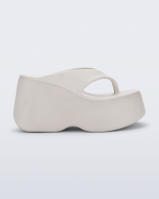 MELISSA FREE THONG WEDGE  BEIGE