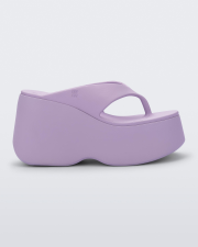 MELISSA FREE THONG WEDGE  LILAC