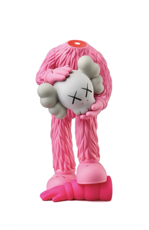 KAWS FELLOWS VINYL FIGURE PINK CONFIRMED BFF CHUM COMPANION
