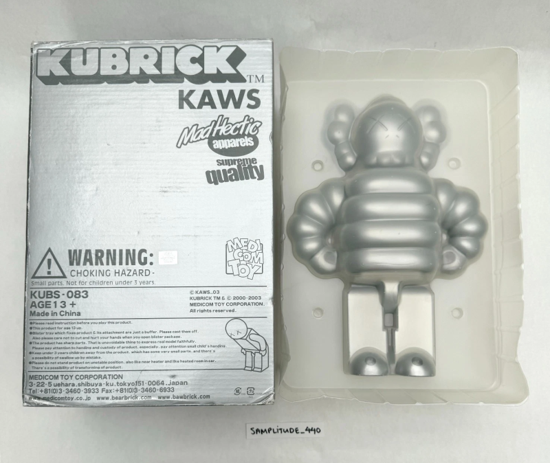 KAWS MAD HECTIC 400% CHUM KUBRICK BEARBRICK MEDICOM TOY ART 2003 BE@RBRICK
