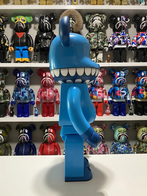KAWS 1000% CHOMPER BEARBRICK BLUE 2003 BE@RBRICK
