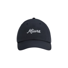 MIURA MODERN SCRIPT DAD HAT NAVY