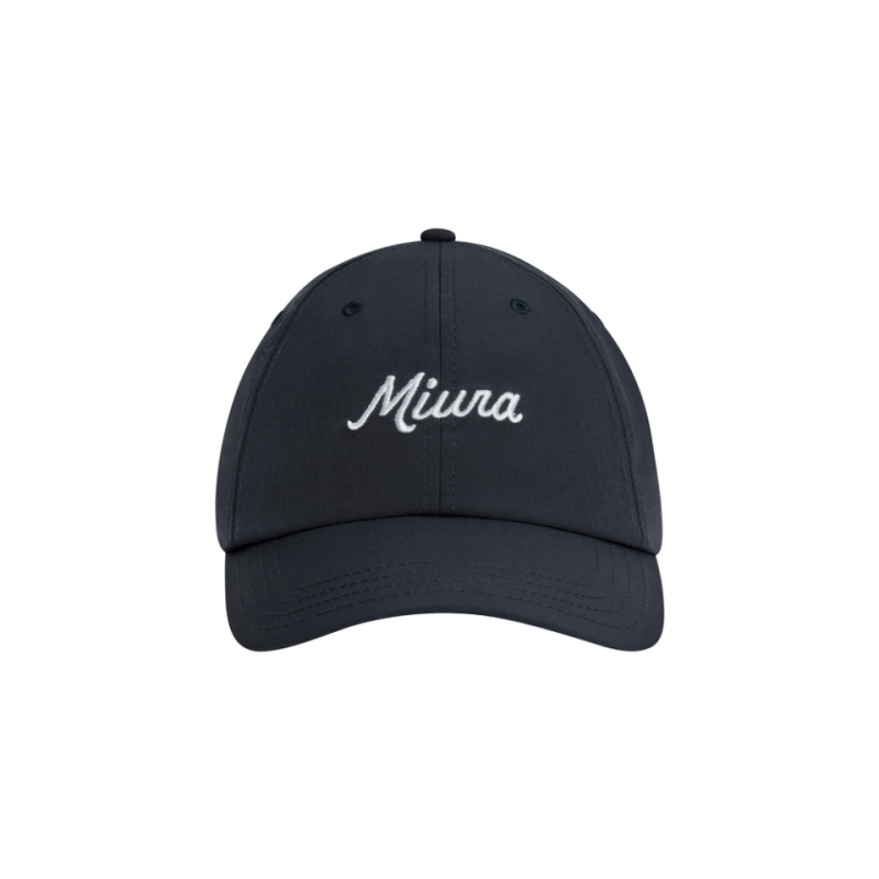 MIURA MODERN SCRIPT DAD HAT NAVY