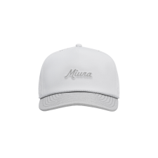 MIURA X MELIN ODYSEA SCRIPT ROPE HAT SMALL  WHITE/GREY