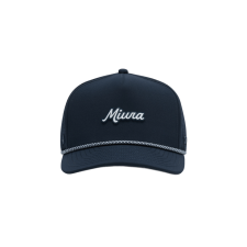 MIURA X MELIN ODYSEA SCRIPT ROPE HAT CLASSIC  NAVY