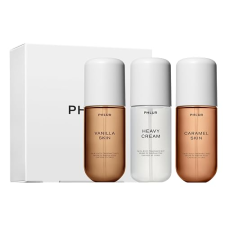 PHLUR SWEET SKIN TRIO TRAVEL SIZE BODY MIST SET VANILLA, HEAVY CREAM CARAMEL, 3 X 3 FL OZ