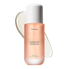 PHLUR MISSING PERSON BODY OIL 4OZ HYDRATING SCENTED OIL WITH MUSK, BERGAMOT JASMINE