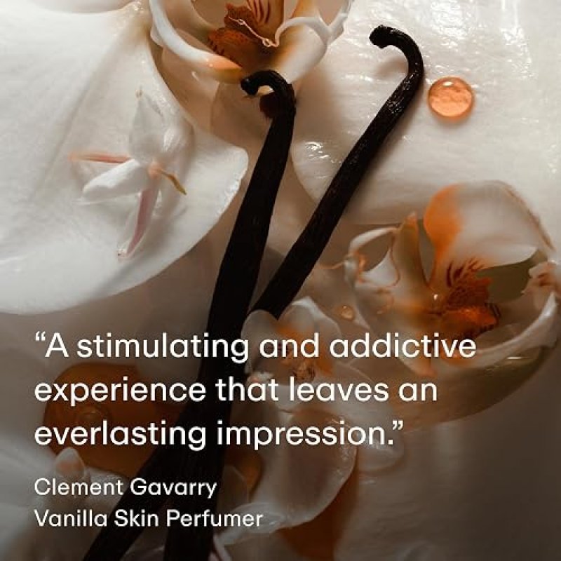 PHLUR VANILLA SKIN BODY OIL 4OZ CERAMIDE-RICH, VANILLA, PINK PEPPER SANDALWOOD SCENTED