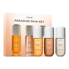 PHLUR PARADISE SKIN HAIR BODY MIST TRAVEL SET PEACH, BEACH SKIN VANILLA 3 X 3 FL OZ