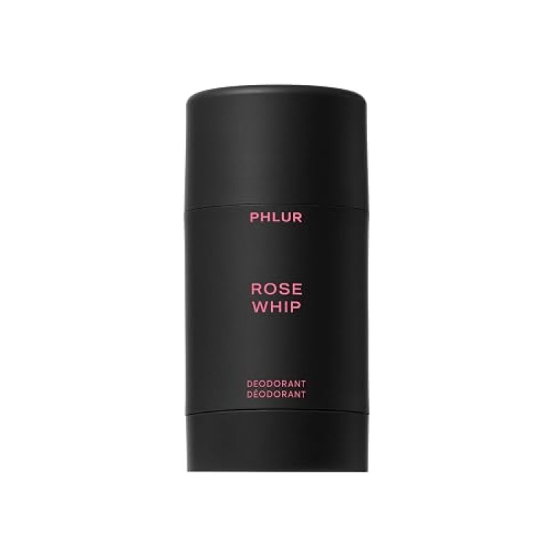 PHLUR ROSE WHIP NATURAL DEODORANT STICK 1.76 OZ ALUMINUM-FREE, LONG-LASTING ODOR PROTECTION