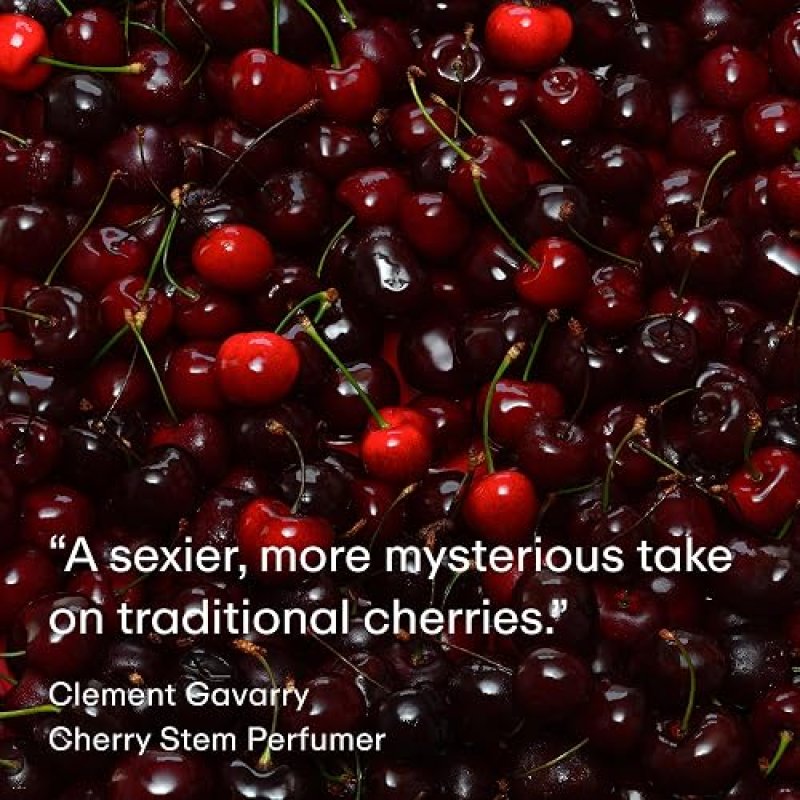 PHLUR CHERRY STEM UNISEX PERFUME 9.5ML BLACK CHERRY, CARAMEL, ORANGE BRANDY JASMINE SCENT