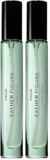 PHLUR FATHER FIGURE EAU DE PARFUM TRAVEL SIZE 9.5ML PACK OF 2 FRESH FIG, IRIS VANILLA